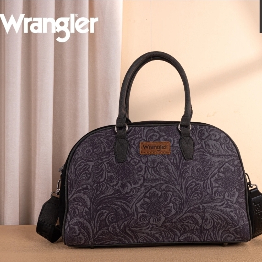 Wrangler Women's Floral Pattern Bag - Black